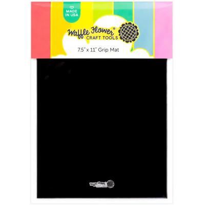 Waffle Flower Grip Mat - Black